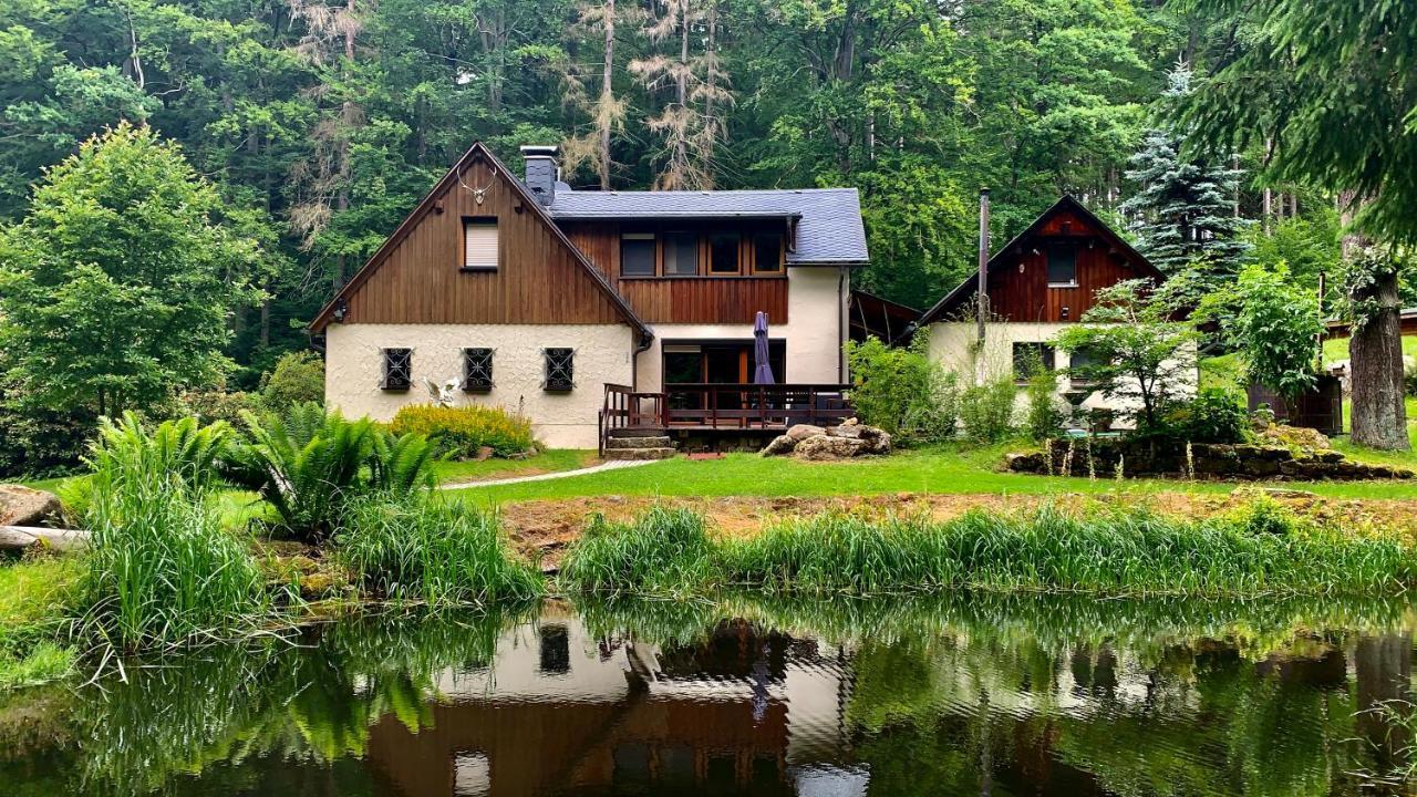 Ferienhaus Jaegerhaus Oppach Privathaus Eksteriør bilde