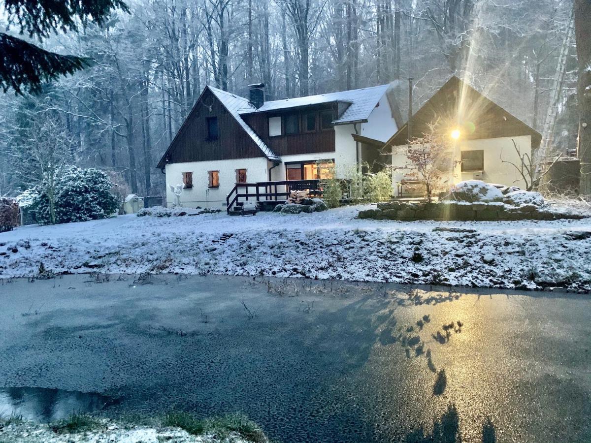 Ferienhaus Jaegerhaus Oppach Privathaus Eksteriør bilde