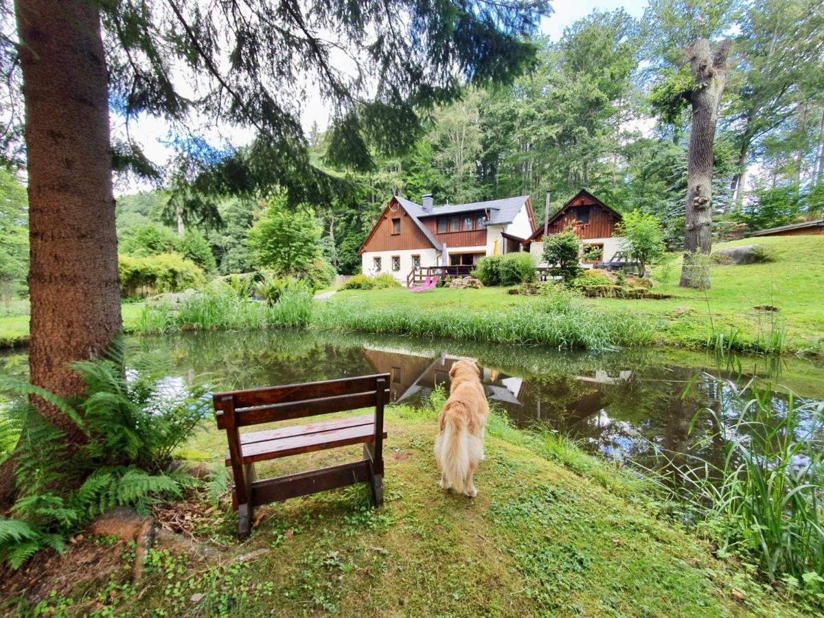Ferienhaus Jaegerhaus Oppach Privathaus Eksteriør bilde