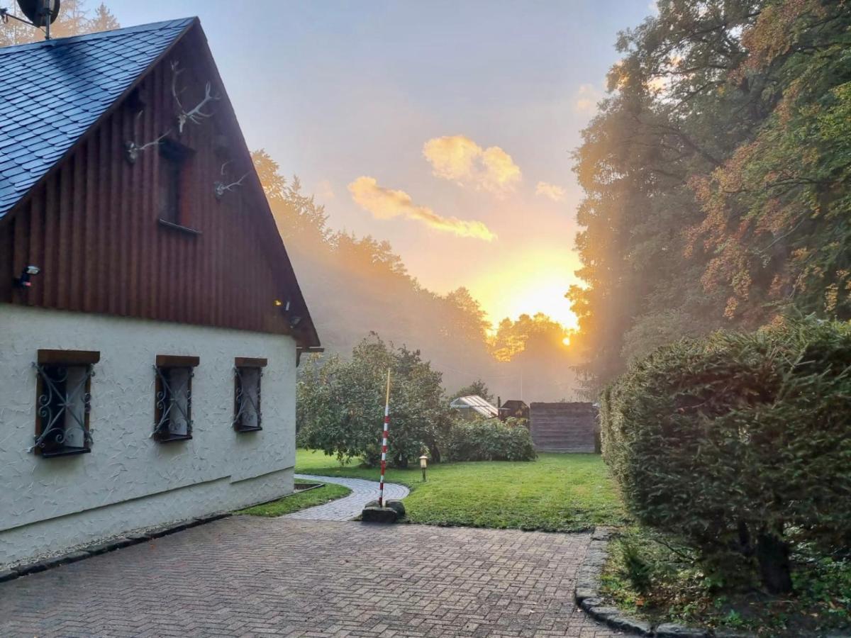 Ferienhaus Jaegerhaus Oppach Privathaus Eksteriør bilde